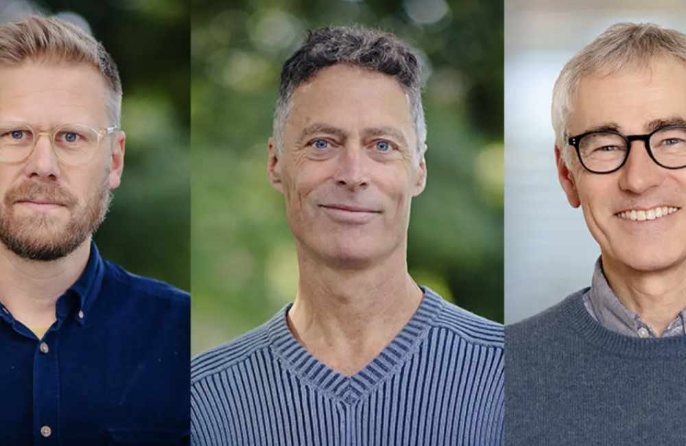 Erlend Seilskjær og Stein Stoknes fra FutureBuilt + Eivind Selvig fra Civitas. Foto: Geir Anders Rybakken Ørslien og Civitas Erlend Seilskjær og Stein Stoknes fra FutureBuilt + Eivind Selvig fra Civitas. Foto: Geir Anders Rybakken Ørslien og Civitas